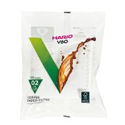 HARIO V60 хартиен филтър, размер 02 - бял, 100 бр.