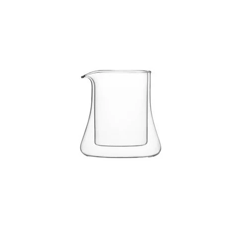 стъклена кана с двойни стени